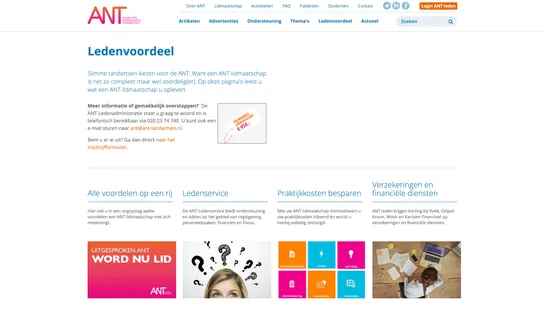 Screencapture ant tandartsen nl ledenvoordeel 2020 09 04 13 33 52