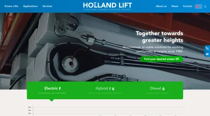 Hollandlift Homepage