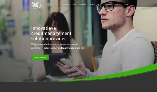 Mailtopay homepage