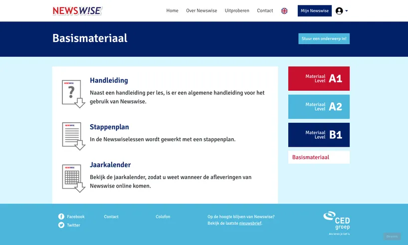 Screencapture newswise nl mijn newswise basismateriaal 2021 01 21 11 08 29