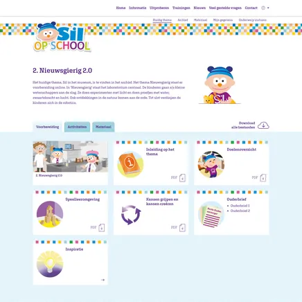 Silopschool Thema