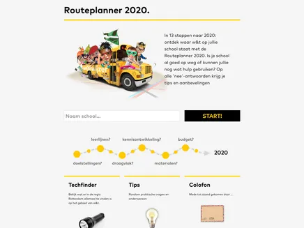 Wtwijzer routeplanner