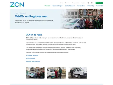 Screencapture zcnvervoer nl diensten wmo vervoer 2021 12 01 15 31 27